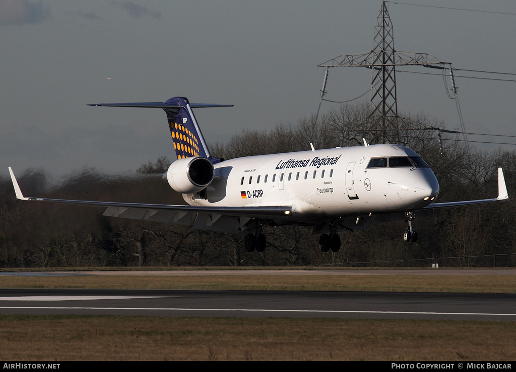 Aircraft Photo of D-ACRP | Bombardier CRJ-200LR (CL-600-2B19) | Lufthansa Regional | AirHistory.net #25188