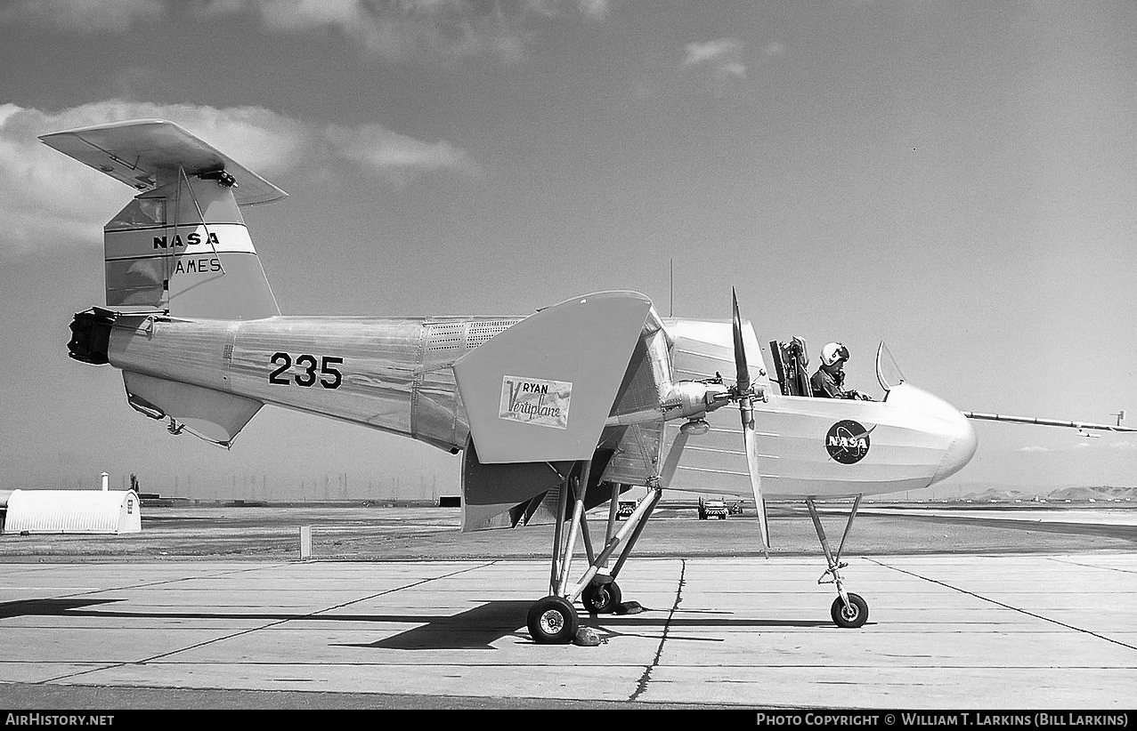 Aircraft Photo of NASA 235 | Ryan VZ-3 Vertiplane | NASA - National Aeronautics and Space Administration | AirHistory.net #25197