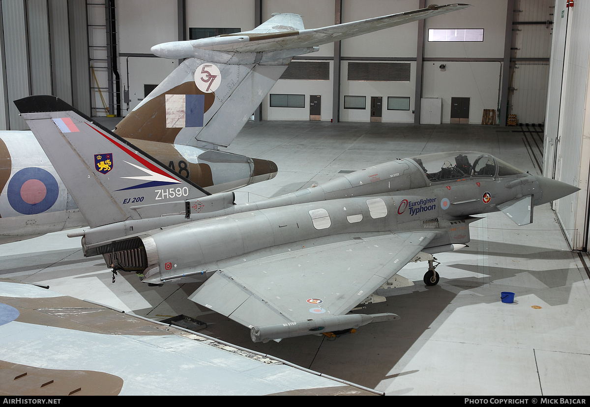 Aircraft Photo of ZH590 | Eurofighter EF-2000 Typhoon T1 | UK - Air Force | AirHistory.net #25210