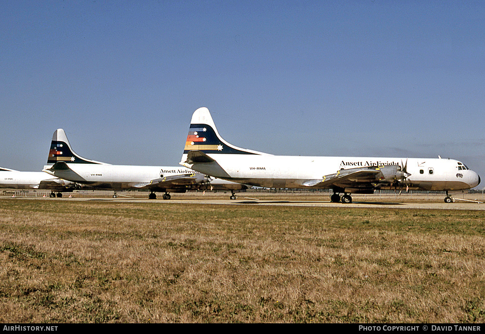 Aircraft Photo of VH-RMA | Lockheed L-188A(F) Electra | Ansett Air Freight | AirHistory.net #25226