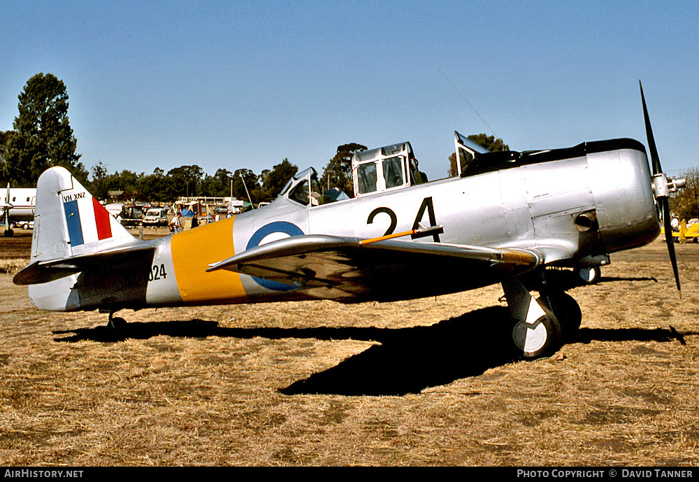 Aircraft Photo of VH-XNZ / NZ1024 | North American AT-6C Harvard IIA | New Zealand - Air Force | AirHistory.net #25228