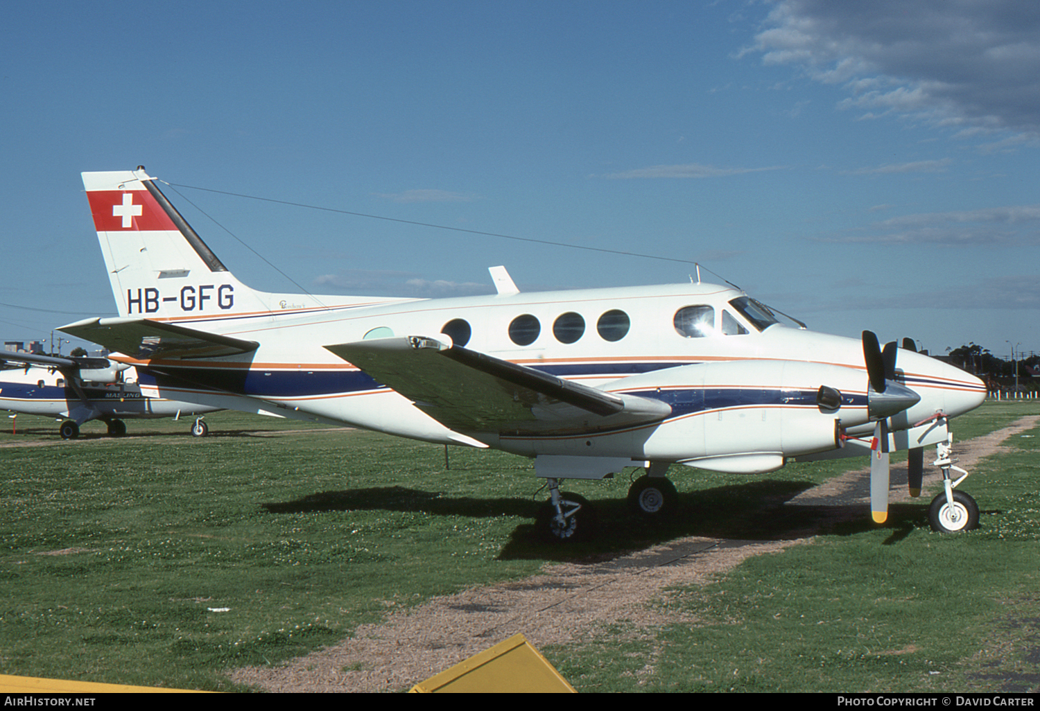 Aircraft Photo of HB-GFG | Beech E90 King Air | AirHistory.net #25254