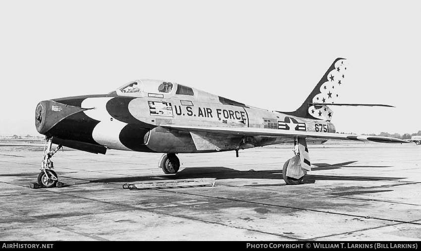 Aircraft Photo of 52-6751 / 6751 | Republic F-84F Thunderstreak | USA - Air Force | AirHistory.net #25300
