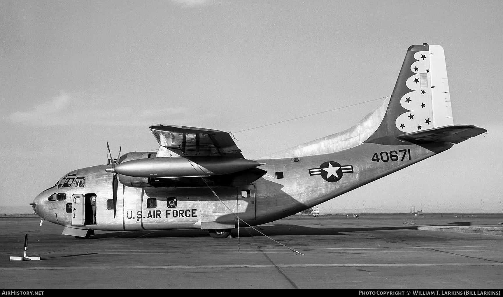 Aircraft Photo of 54-671 / 40671 | Fairchild C-123B Provider | USA - Air Force | AirHistory.net #25301