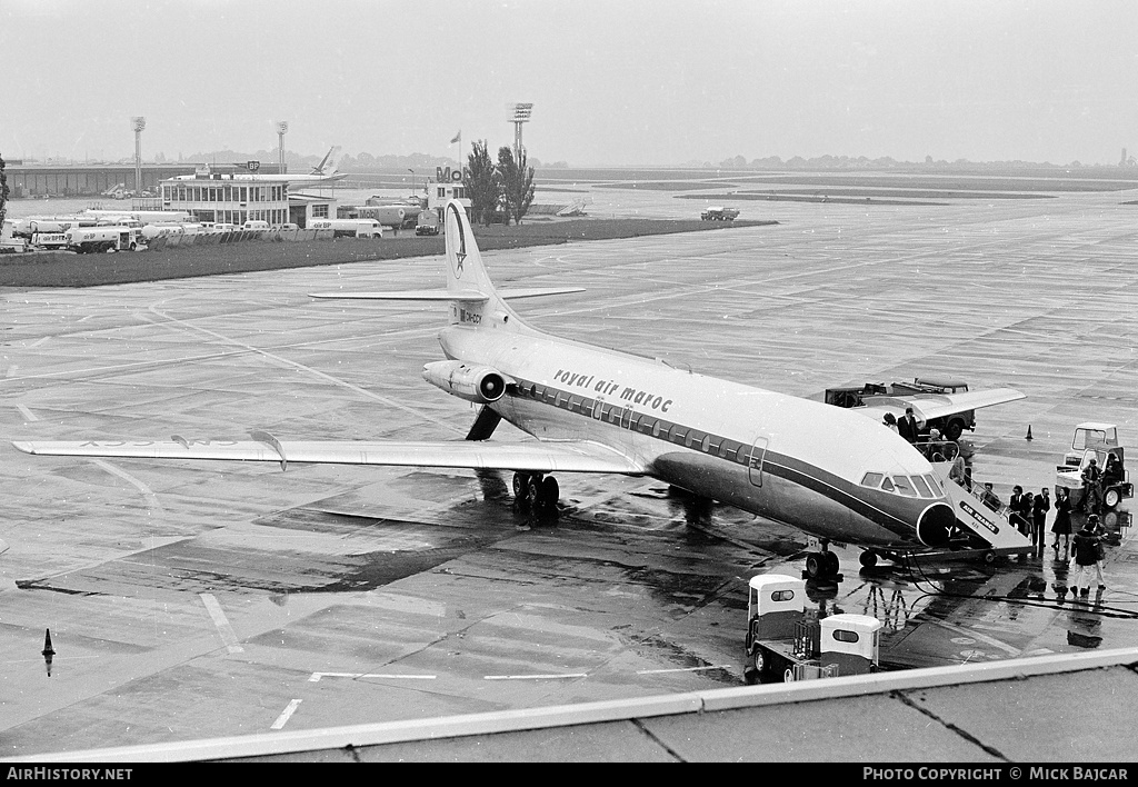 Aircraft Photo of CN-CCY | Sud SE-210 Caravelle III | Royal Air Maroc - RAM | AirHistory.net #25302