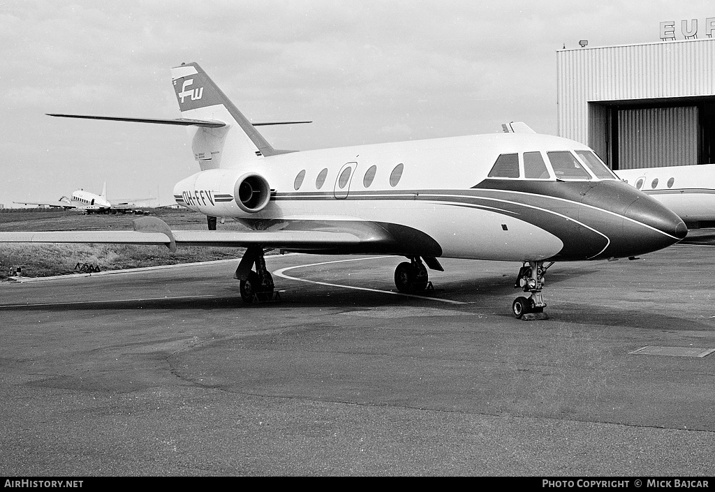 Aircraft Photo of OH-FFV | Dassault Falcon 20F | Finnwings | AirHistory.net #25304