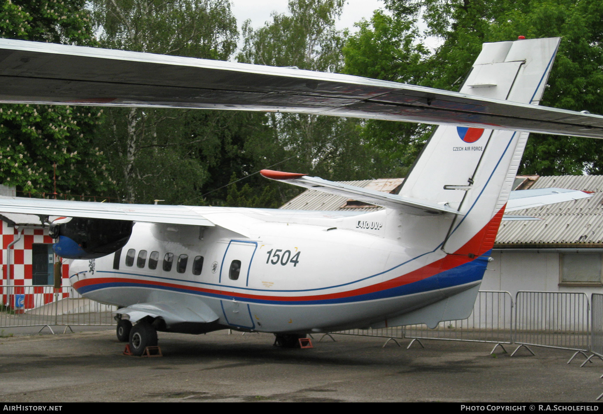 Aircraft Photo of 1504 | Let L-410UVP Turbolet | Czechia - Air Force | AirHistory.net #25308