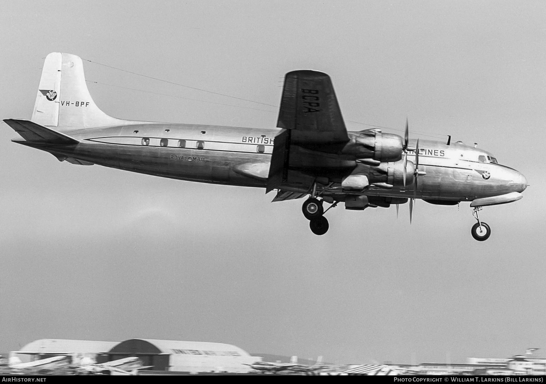Aircraft Photo of VH-BPF | Douglas DC-6 | British Commonwealth Pacific Airlines - BCPA | AirHistory.net #25319
