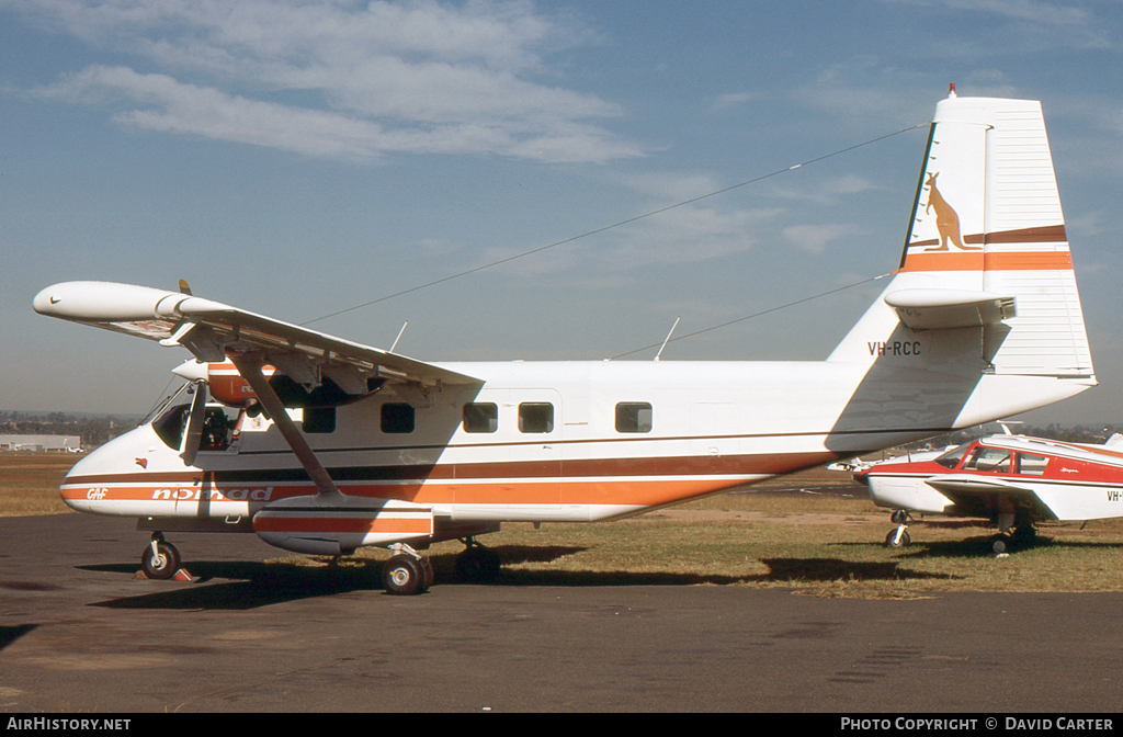 Aircraft Photo of VH-RCC | GAF N-22B Nomad | AirHistory.net #25326