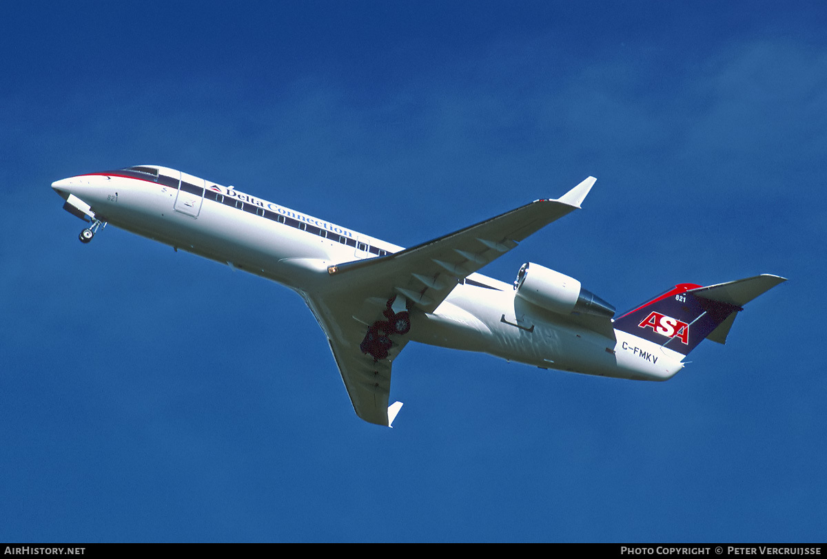 Aircraft Photo of C-FMKV | Bombardier CRJ-200ER (CL-600-2B19) | Delta Connection | AirHistory.net #25334