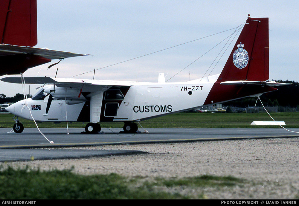 Aircraft Photo of VH-ZZT | Pilatus Britten-Norman BN-2B-20 Islander | Australian Customs | AirHistory.net #25342