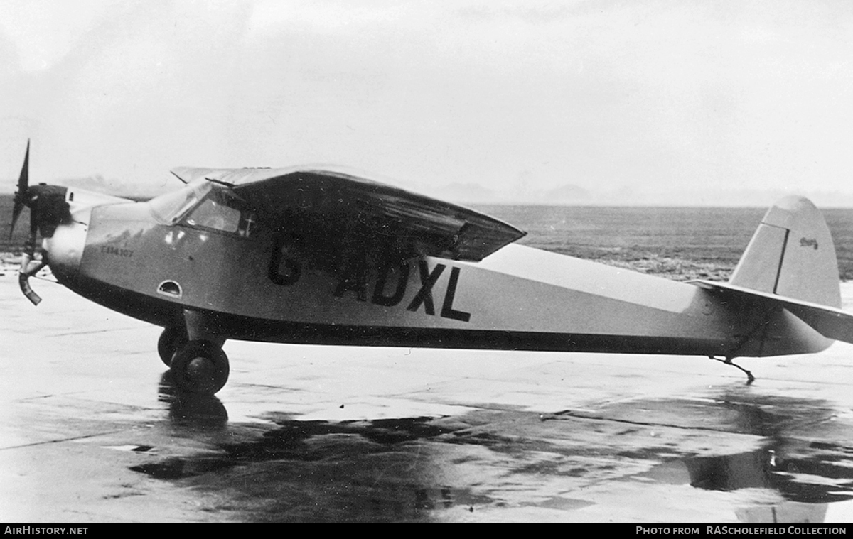 Aircraft Photo of G-ADXL | Praga E-114 Air Baby | AirHistory.net #25352