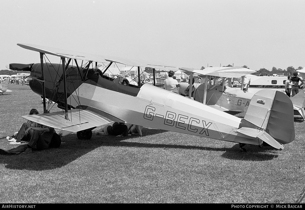 Aircraft Photo of G-BECX | CASA 1.131E Jungmann | AirHistory.net #25357