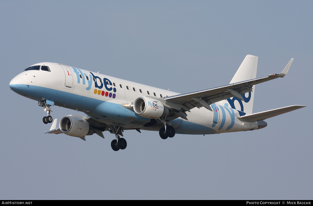 Aircraft Photo of G-FBJC | Embraer 175STD (ERJ-170-200STD) | Flybe | AirHistory.net #25367