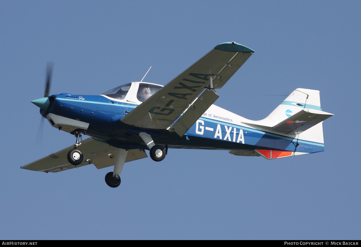 Aircraft Photo of G-AXIA | Beagle B.121 Srs.1 Pup-100 | College of Aeronautics | AirHistory.net #25371
