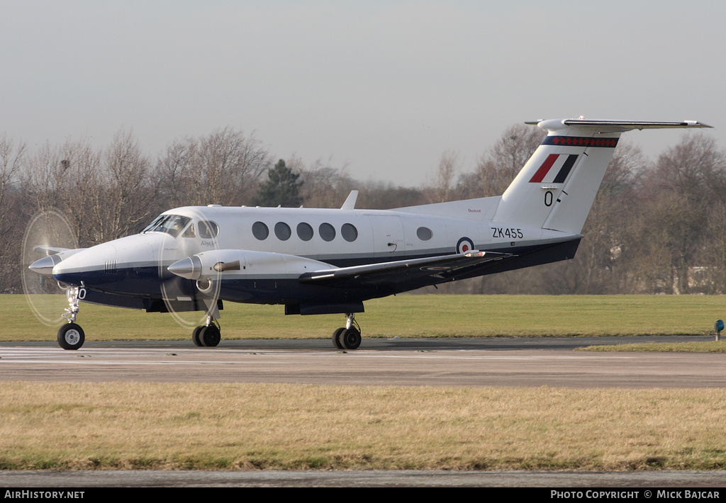 Aircraft Photo of ZK455 | Raytheon B200 King Air | UK - Air Force | AirHistory.net #25395