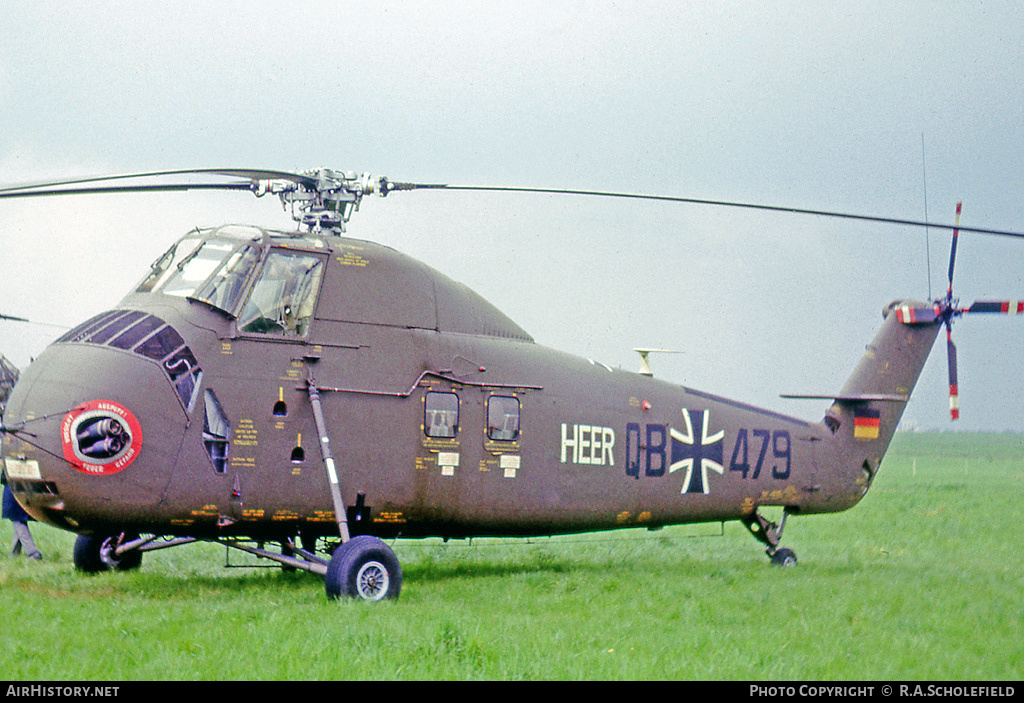 Aircraft Photo of QB-479 | Sikorsky H-34G.III | Germany - Army | AirHistory.net #25401