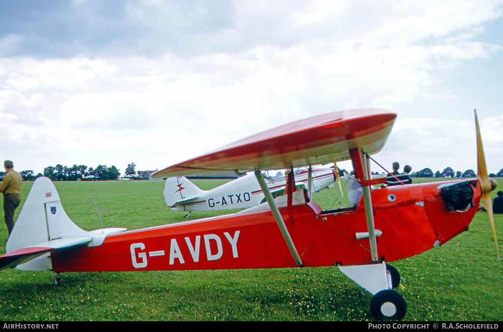 Aircraft Photo of G-AVDY | Luton LA-4 Minor | AirHistory.net #25403