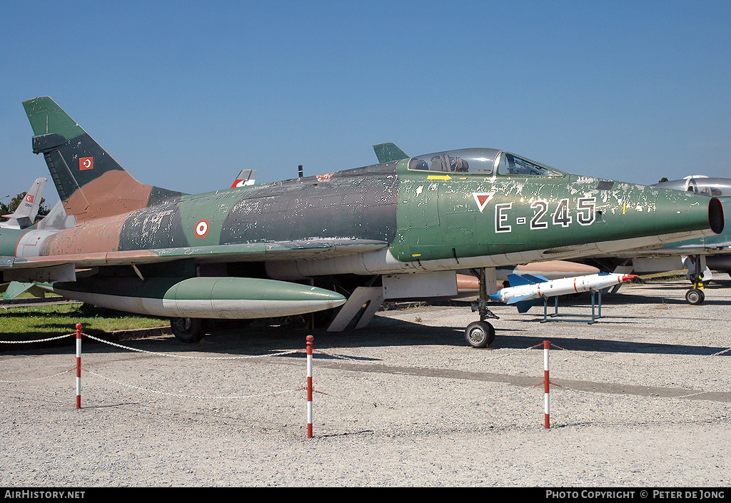 Aircraft Photo of 54-2245 | North American F-100D Super Sabre | Turkey - Air Force | AirHistory.net #25413