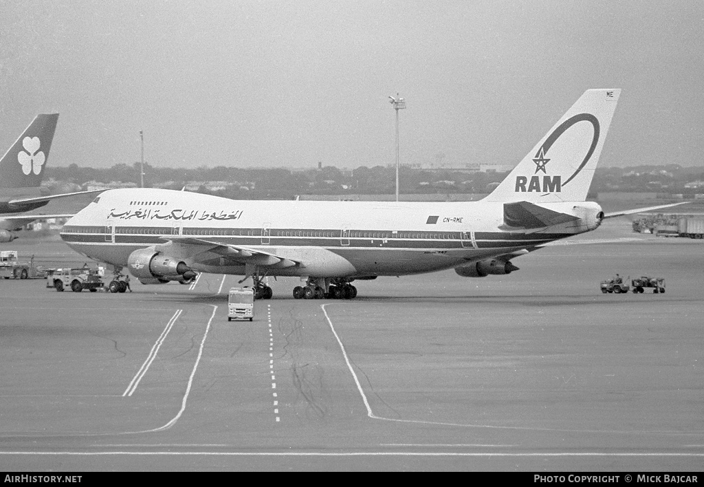 Aircraft Photo of CN-RME | Boeing 747-2B6BM | Royal Air Maroc - RAM | AirHistory.net #25432