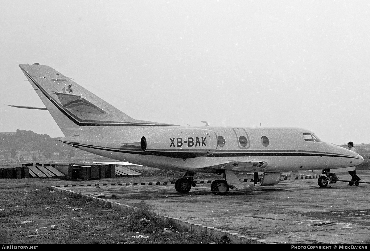 Aircraft Photo of XB-BAK | Dassault Falcon 10 | AirHistory.net #25447