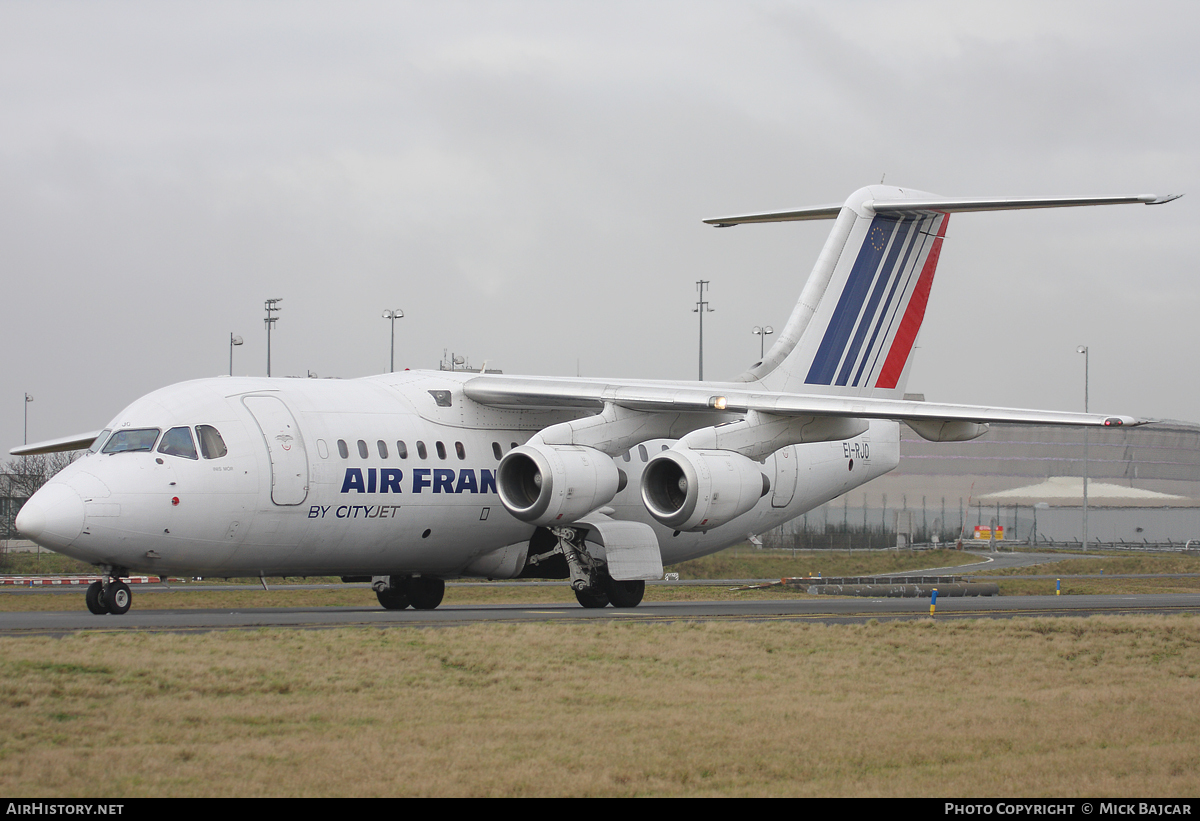 Aircraft Photo of EI-RJO | BAE Systems Avro 146-RJ85 | Air France | AirHistory.net #25499