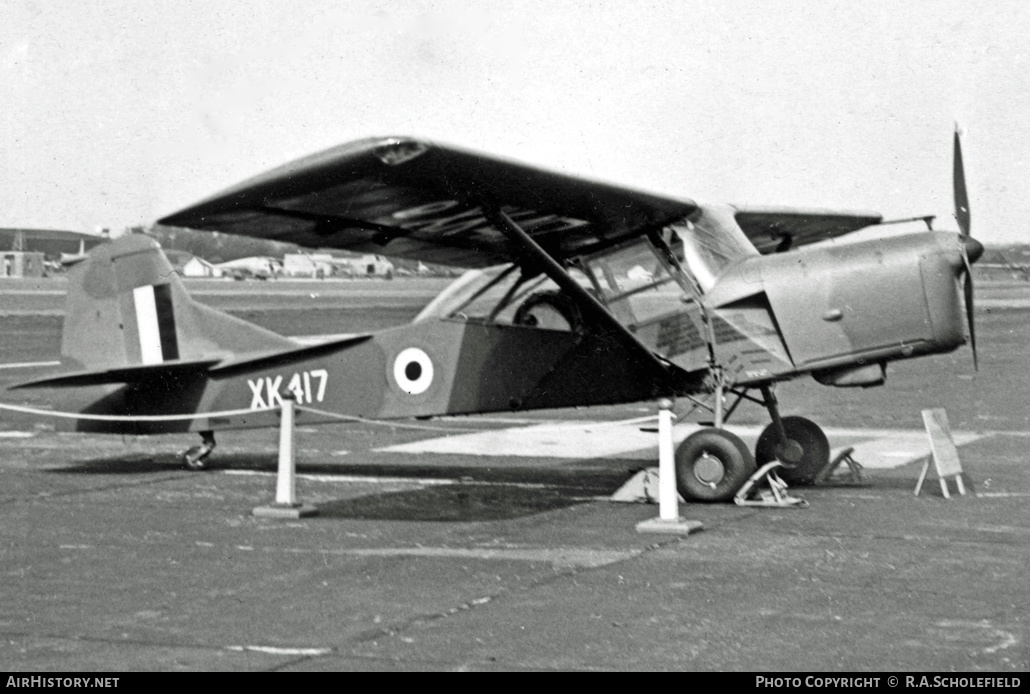 Aircraft Photo of XK417 | Auster B-5 Auster AOP9 | UK - Air Force | AirHistory.net #25504