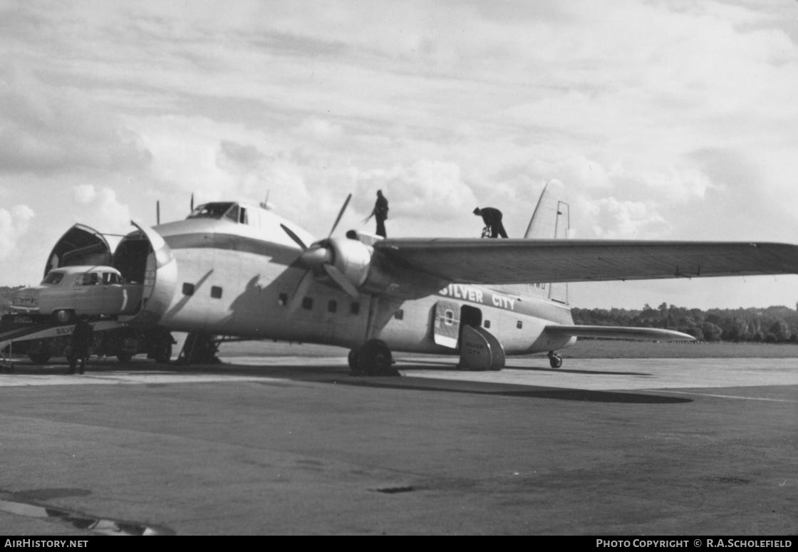 Aircraft Photo of G-AMWD | Bristol 170 Freighter Mk32 | Silver City Airways | AirHistory.net #25520
