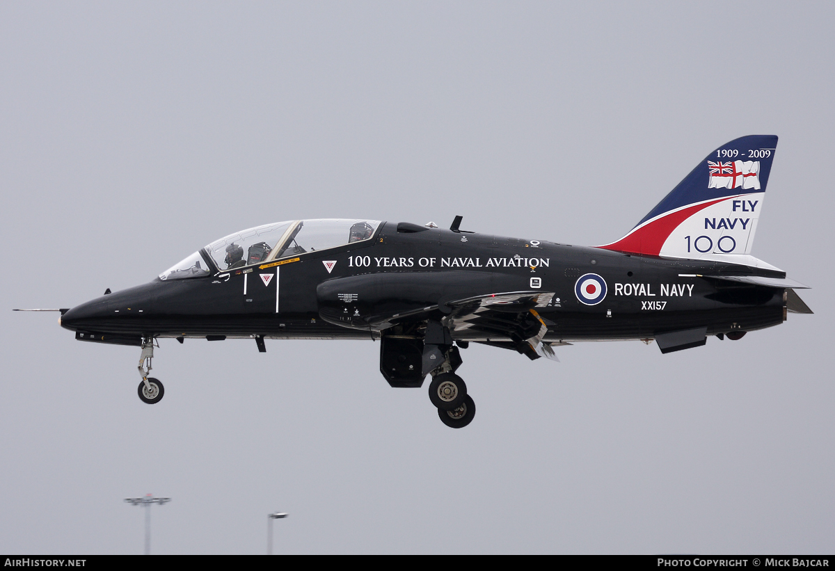 Aircraft Photo of XX157 | Hawker Siddeley Hawk T.1A | UK - Navy | AirHistory.net #25526