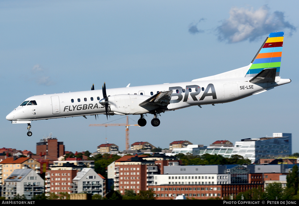 Aircraft Photo of SE-LSE | Saab 2000 | BRA - Braathens Regional Airlines | AirHistory.net #25534