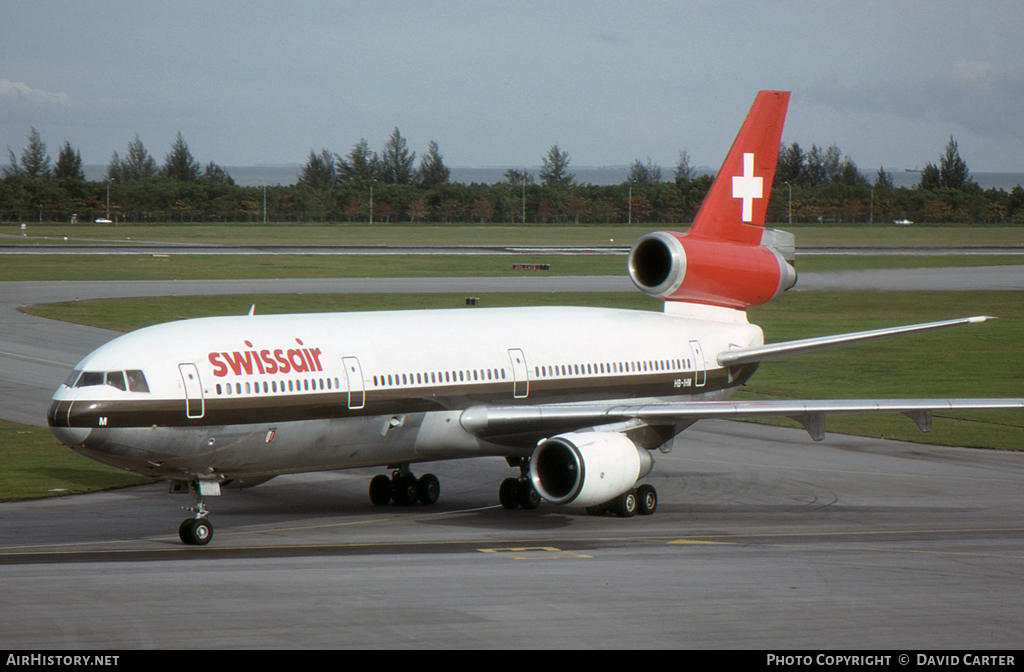 Aircraft Photo of HB-IHM | McDonnell Douglas DC-10-30(ER) | Swissair | AirHistory.net #25574