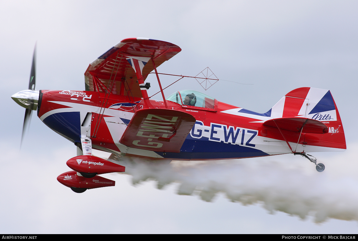 Aircraft Photo of G-EWIZ | Pitts S-2S Special | AirHistory.net #25581