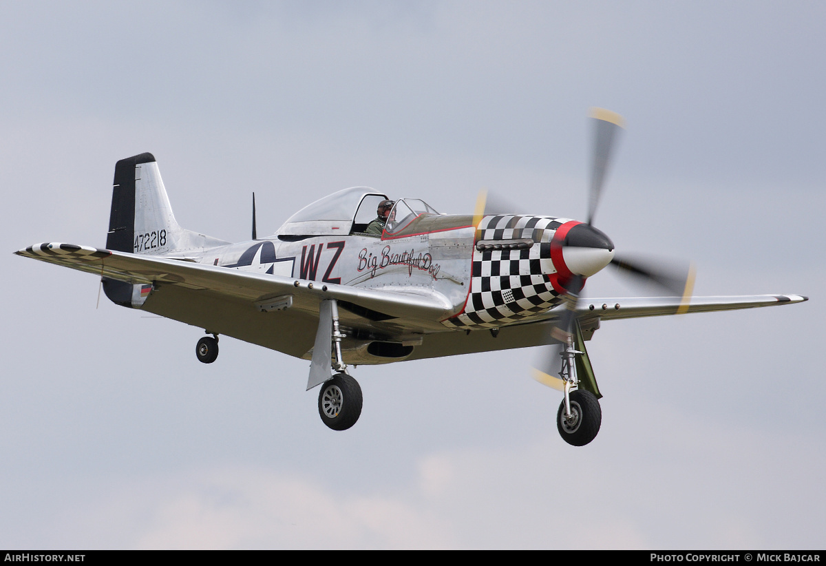 Aircraft Photo of D-FBBD / 472218 | Commonwealth CA-18 Mustang 22 (P-51D) | USA - Air Force | AirHistory.net #25606