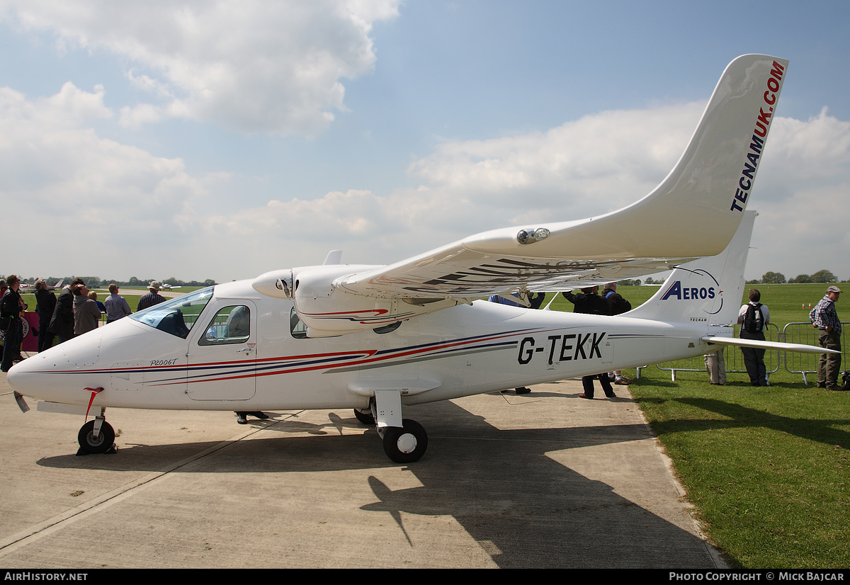 Aircraft Photo of G-TEKK | Tecnam P-2006T | AirHistory.net #25607