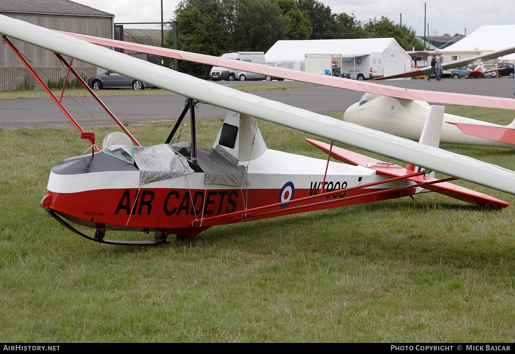 Aircraft Photo of BGA3487 / WT908 | Slingsby T-31 Cadet TX Mk 3 | UK - Air Force | AirHistory.net #25615