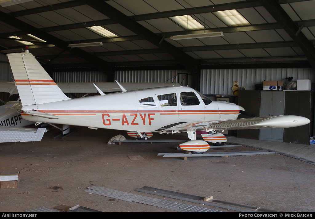 Aircraft Photo of G-AZYF | Piper PA-28-180 Cherokee D | AirHistory.net #25638