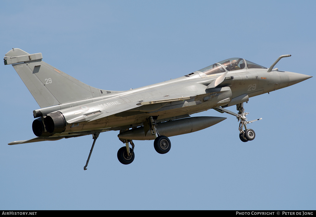 Aircraft Photo of 29 | Dassault Rafale M | France - Navy | AirHistory.net #25662