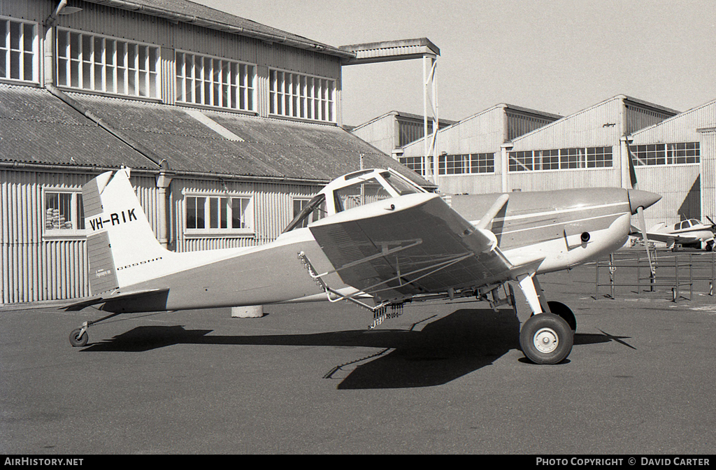 Aircraft Photo of VH-RIK | Cessna A188A AgWagon B | AirHistory.net #25681