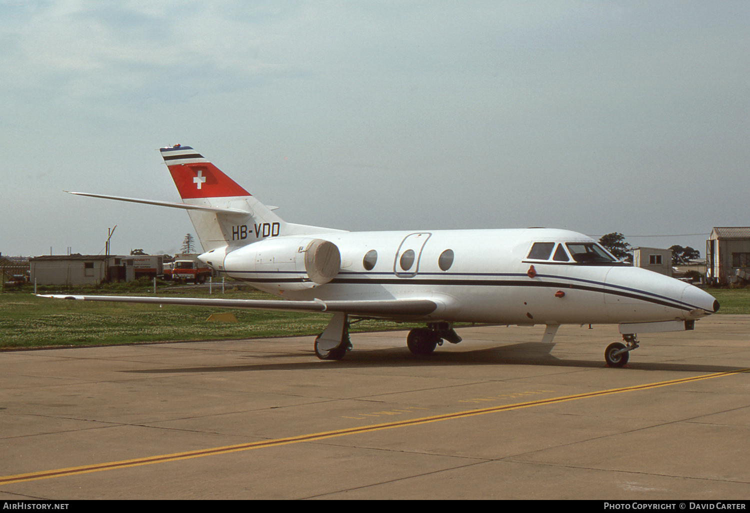 Aircraft Photo of HB-VDD | Dassault Falcon 10 | AirHistory.net #25682