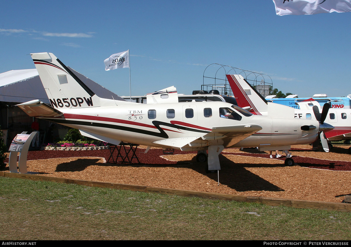 Aircraft Photo of N850PW | Socata TBM-850 (700N) | AirHistory.net #25684