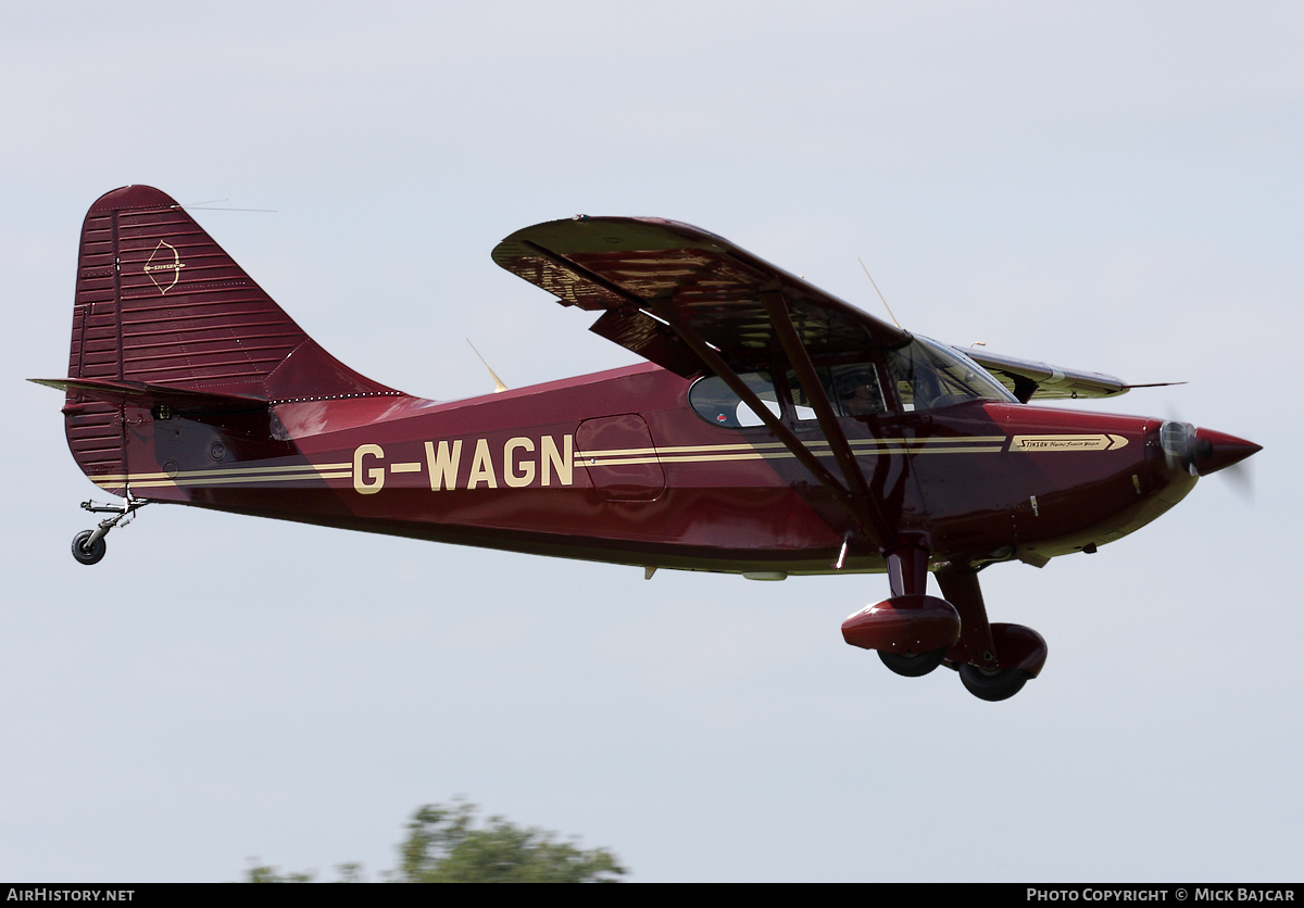Aircraft Photo of G-WAGN | Stinson 108-3 Voyager | AirHistory.net #25704
