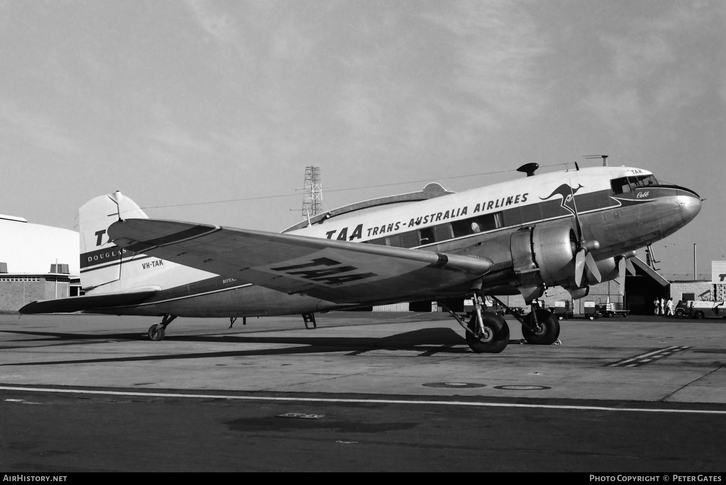 Aircraft Photo of VH-TAK | Douglas DC-3(C) | Trans-Australia Airlines - TAA | AirHistory.net #25708