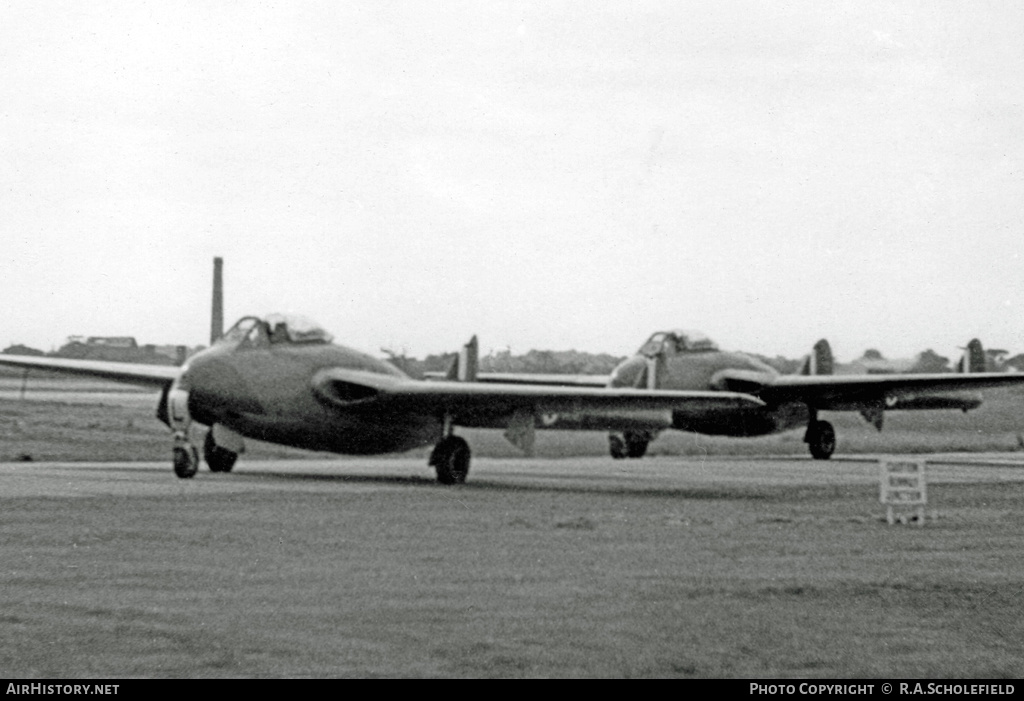 Aircraft Photo of VZ267 | De Havilland D.H. 100 Vampire FB5 | UK - Air Force | AirHistory.net #25711