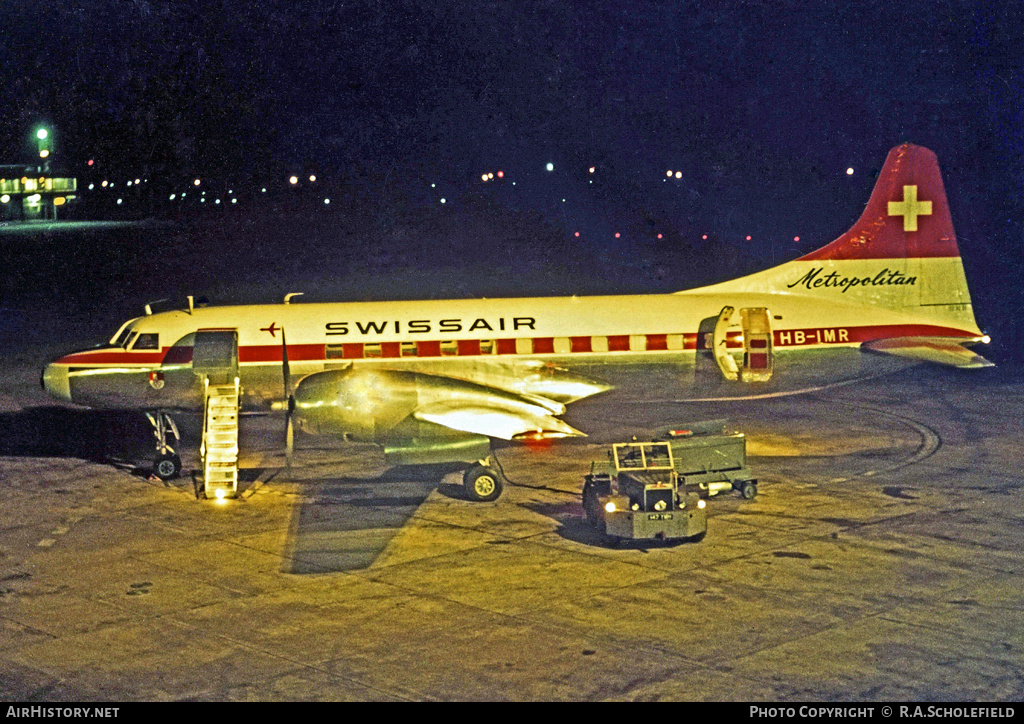 Aircraft Photo of HB-IMR | Convair 440-11 Metropolitan | Swissair | AirHistory.net #25712