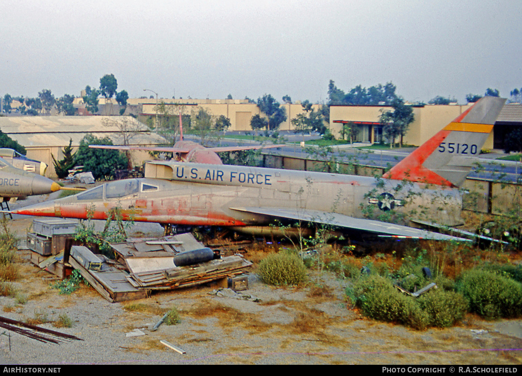 Aircraft Photo of 55-5118 / 55120 | North American F-107A | USA - Air Force | AirHistory.net #25714