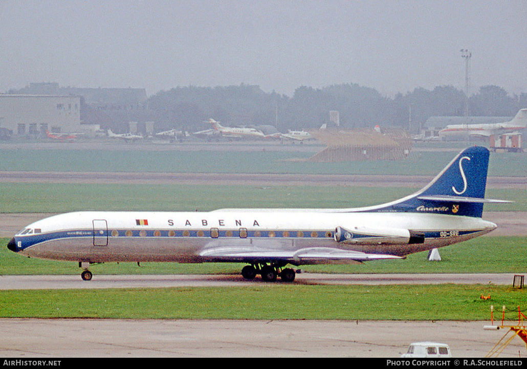 Aircraft Photo of OO-SRE | Sud SE-210 Caravelle VI-N | Sabena | AirHistory.net #25715