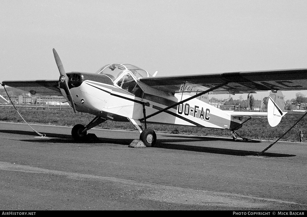 Aircraft Photo of OO-FAC | Nord NC.858S | AirHistory.net #25726