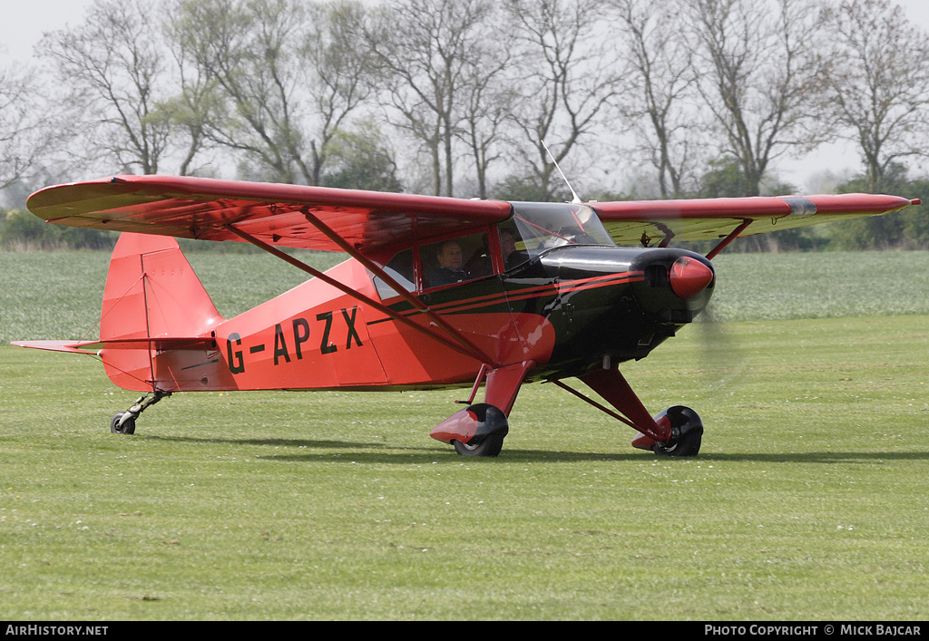 Aircraft Photo of G-APZX | Piper PA-22/20-150 Pacer | AirHistory.net #25749