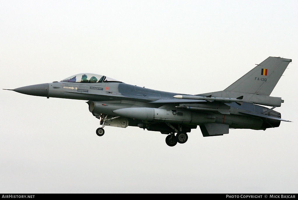 Aircraft Photo of FA-130 | General Dynamics F-16AM Fighting Falcon | Belgium - Air Force | AirHistory.net #25777