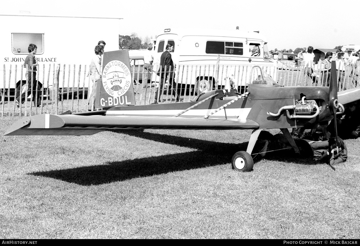 Aircraft Photo of G-BDUL | Evans VP-1 | Oliver Flying Circus | AirHistory.net #25783